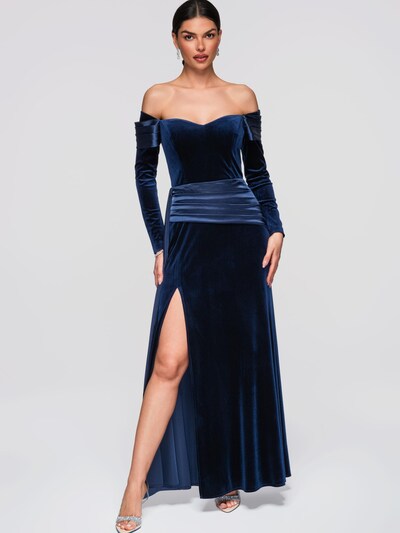 Ombre Abendkleid in 34 in navy, Produktansicht
