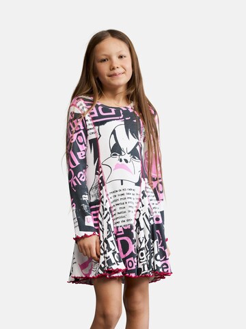 Desigual Dress 'Cruella Disney' in White: front