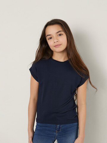 NAME IT Shirt 'Shalla' in Blauw: voorkant