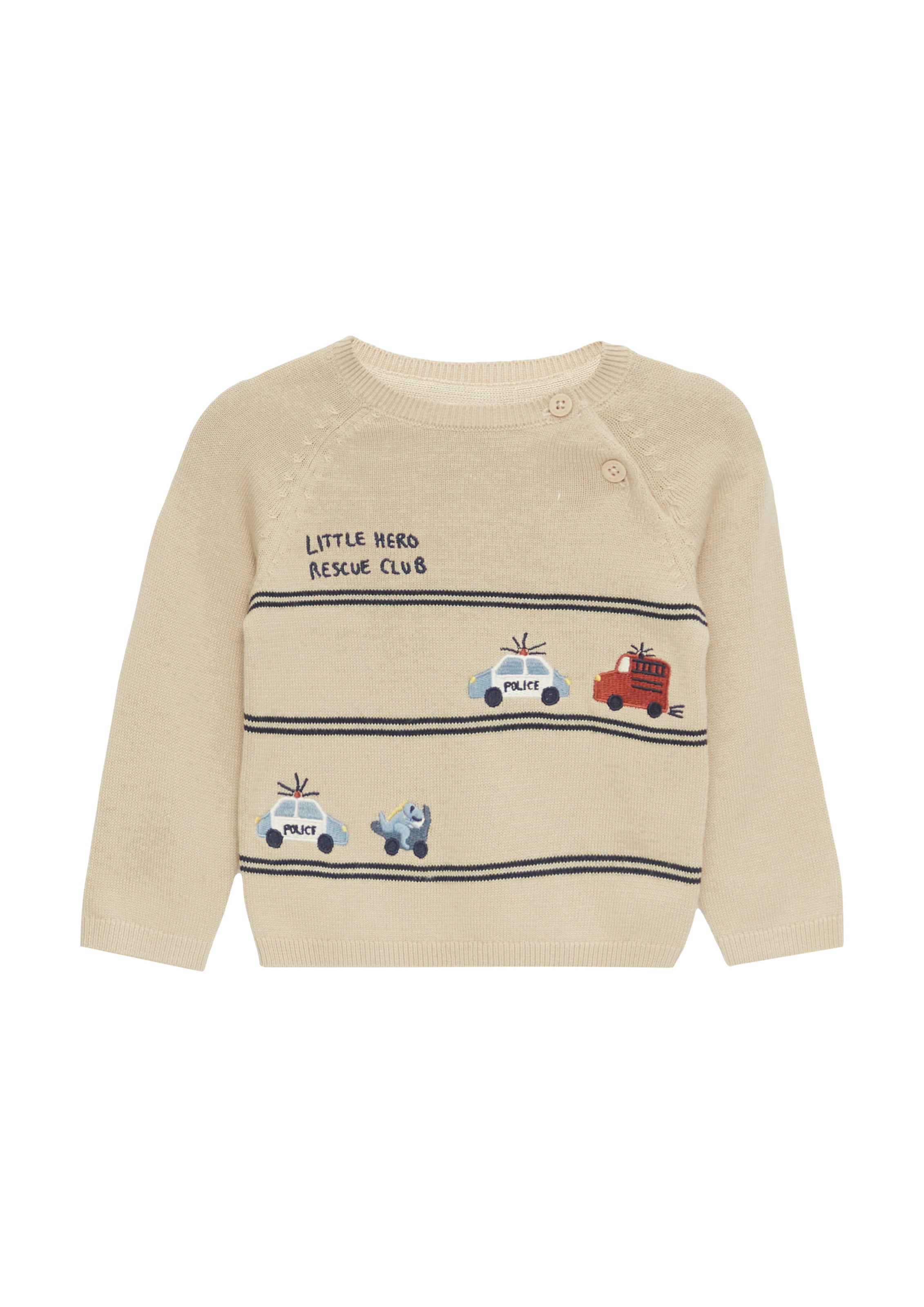 s.Oliver Pullover in Beige: Vorderseite