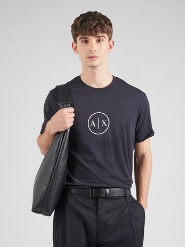 ARMANI EXCHANGE Shirt in Blue: front