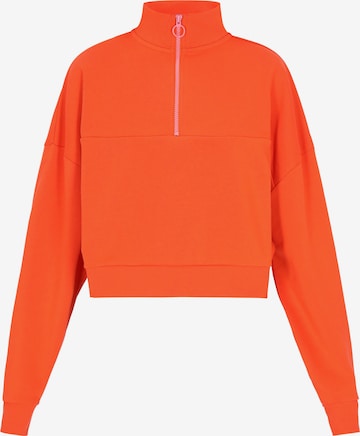 oranžinė myMo ATHLSR Megztinis be užsegimo 'Back To School': priekis