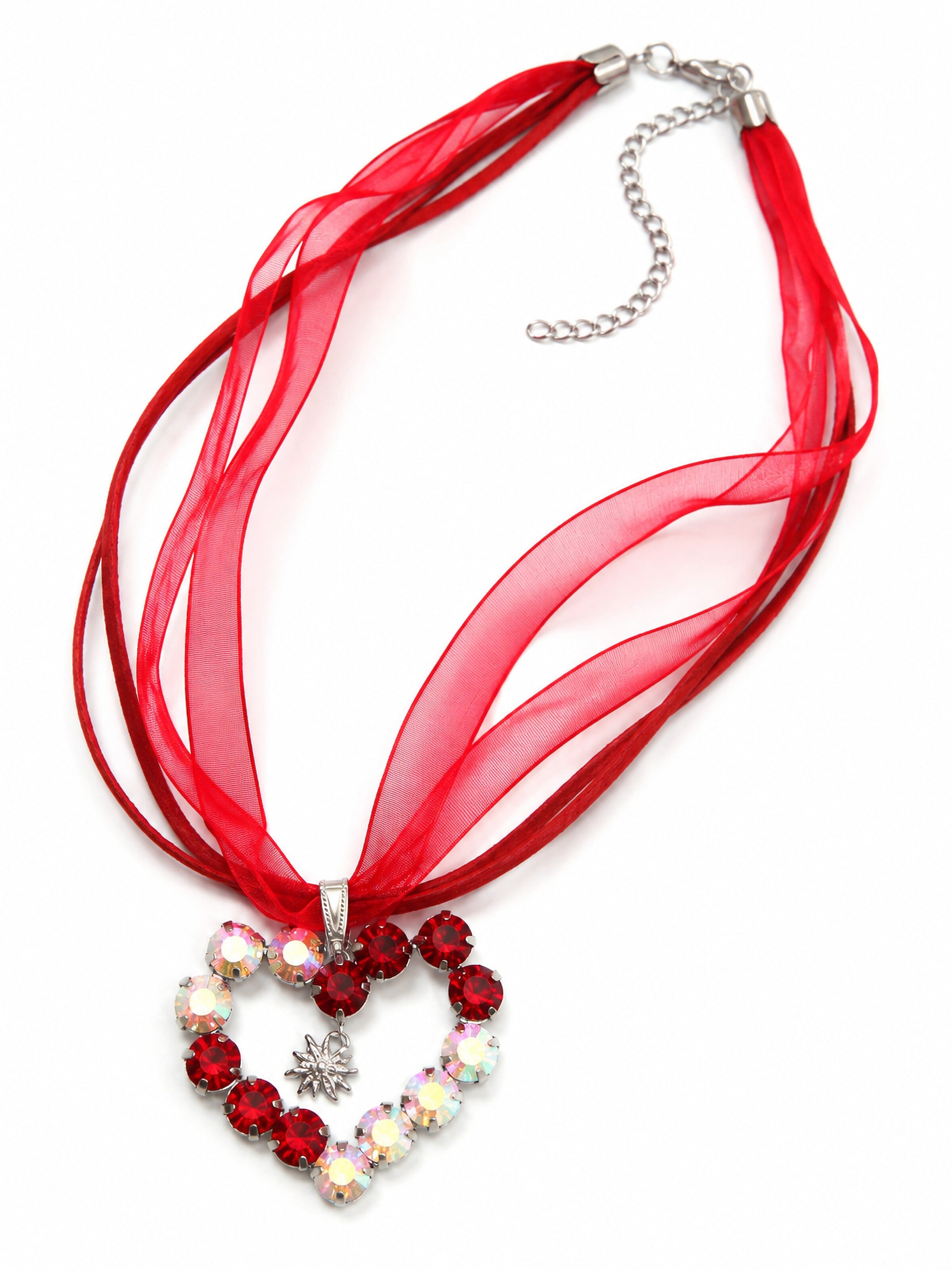 Allgäu Rebell Necklace 'Gudrun' in Red