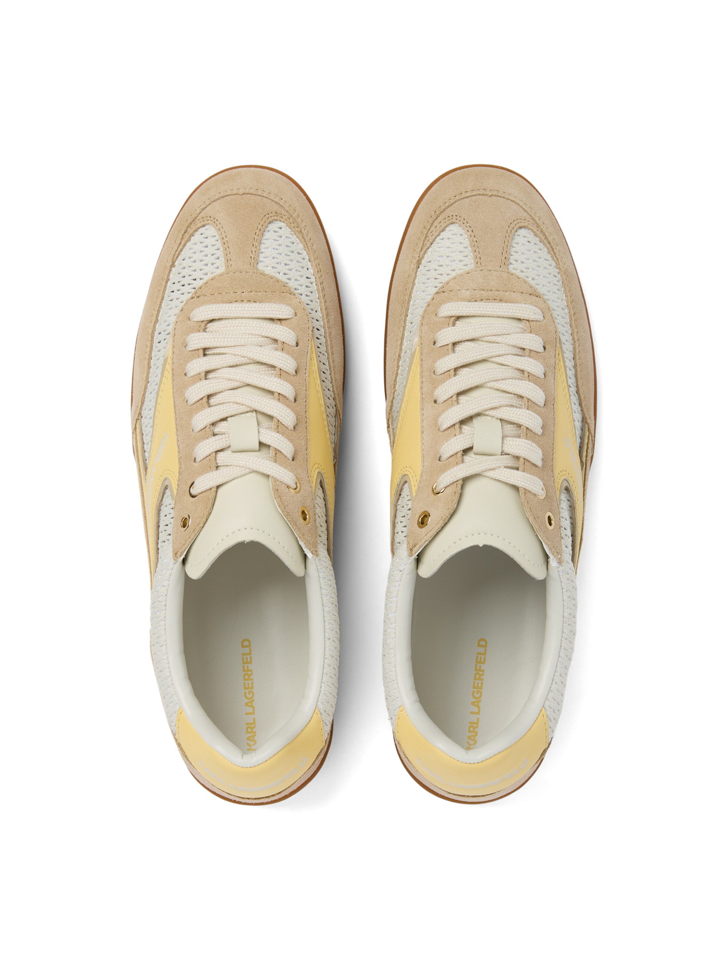 Karl Lagerfeld Matalavartiset tennarit ' KANDIDATE LOW TOP ' värissä beige