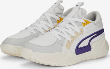 PUMA Athletic Shoes 'Court Rider Chaos Slash' in White: front