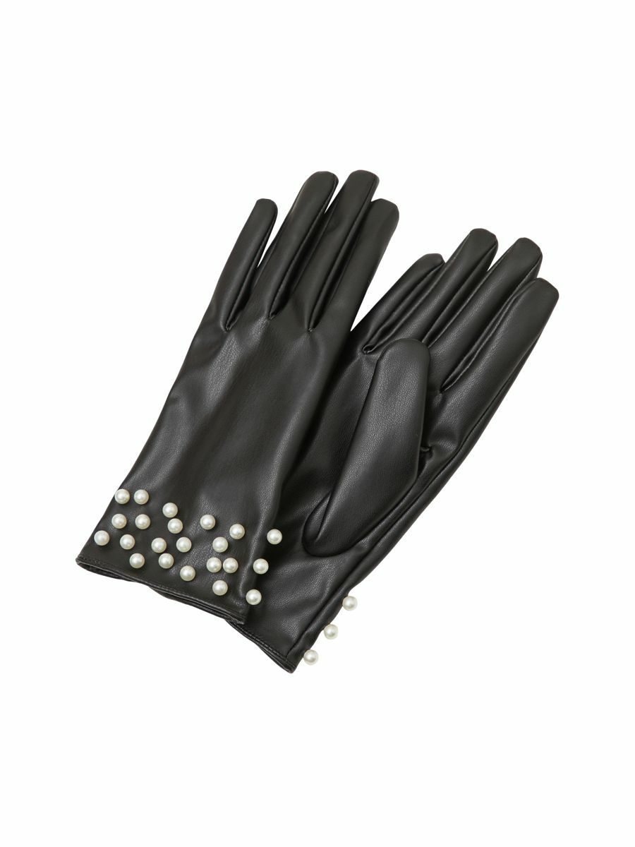 VILA Handschuhe in Schwarz 