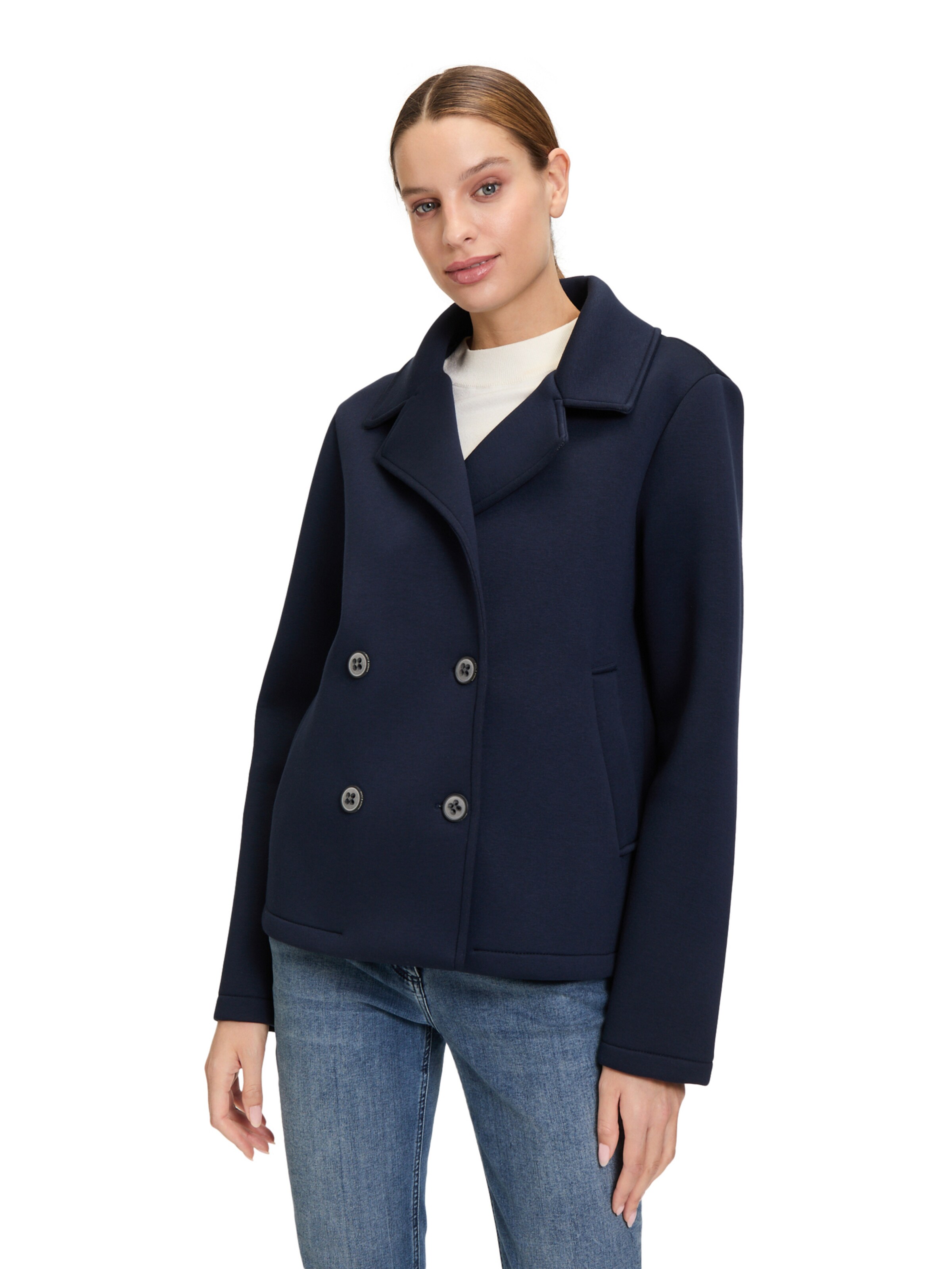 Amber & June Blazer in Blau: Vorderseite