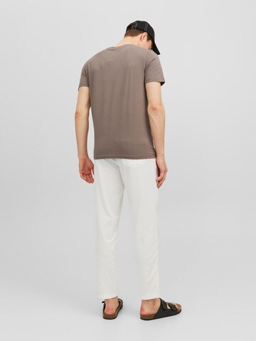 Regular Pantalon JACK & JONES en blanc