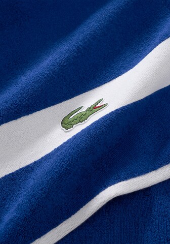LACOSTE Shower Towel 'L CASUAL' in Blue