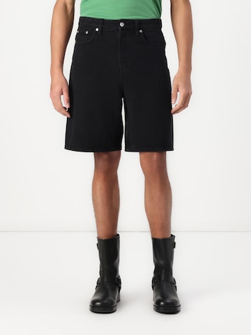 Only & Sons Baggy Jeans 'ONSFIVE' in Black: front