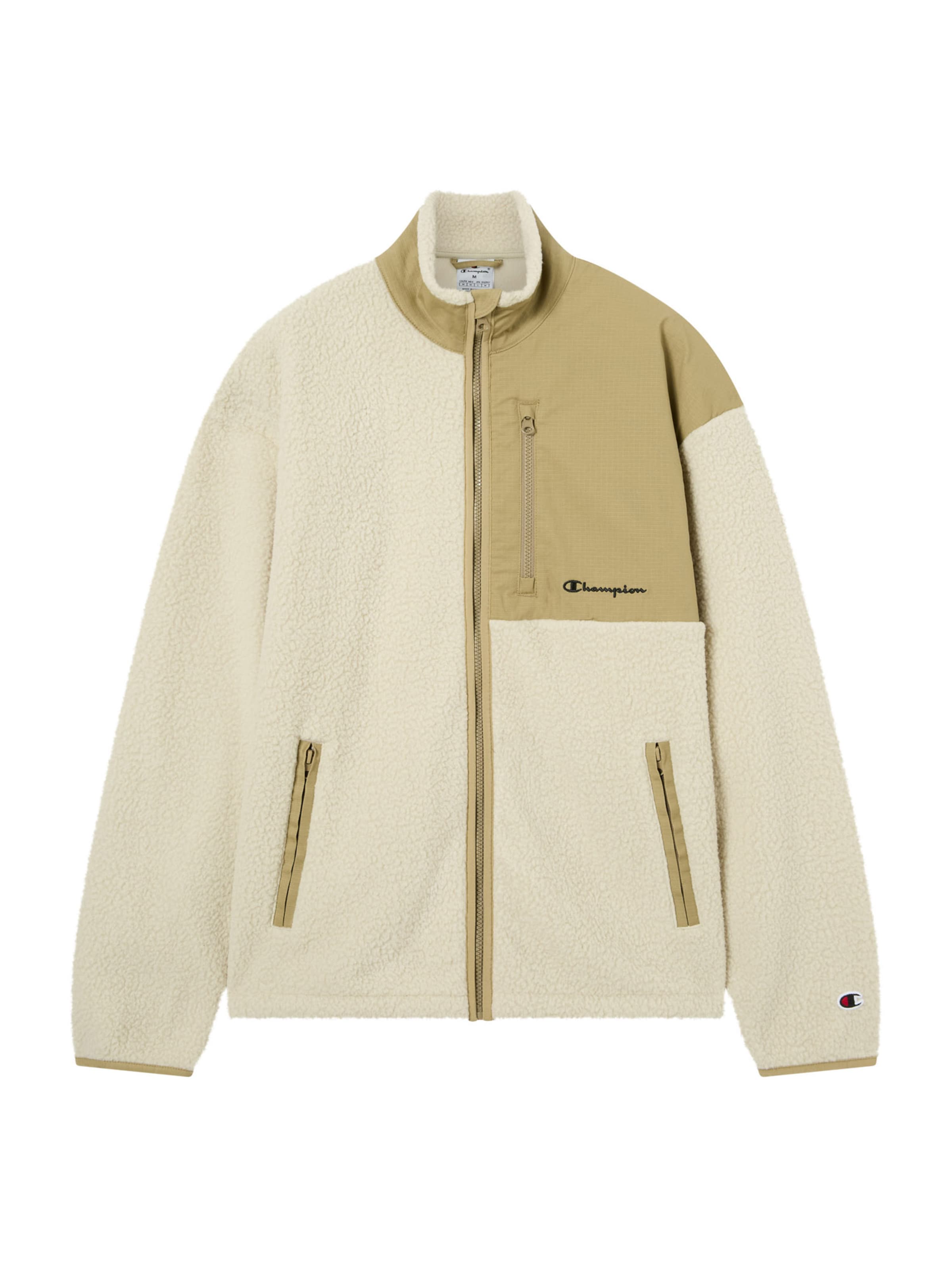 Champion Authentic Athletic Apparel Polár dzseki - bézs: elől