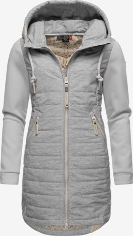 Manteau d’hiver 'Lucinda' Ragwear en gris : devant