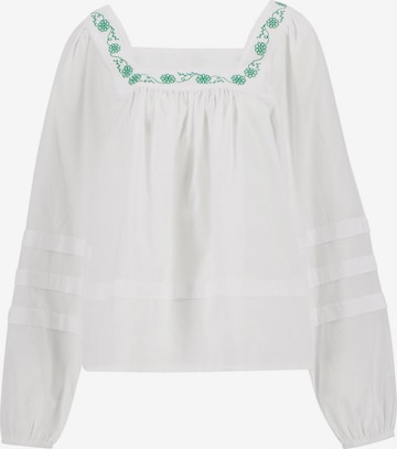 BarbourBluza - bijela boja: prednji dio