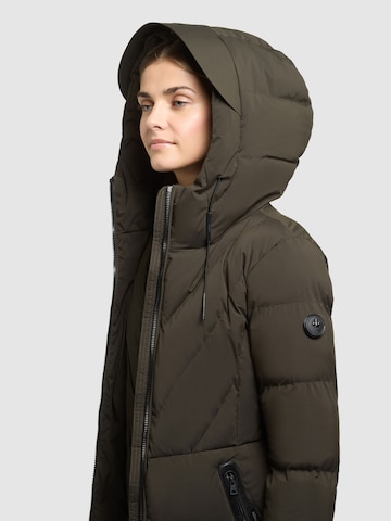 khujo Winter Jacket 'Rabb2' in Green