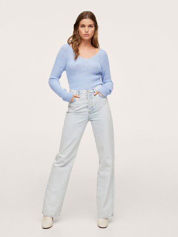 MANGO Pullover 'Balcony' in Blau