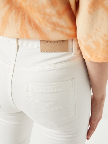 ZABAIONE Slim fit Jeans 'Jessica' in White