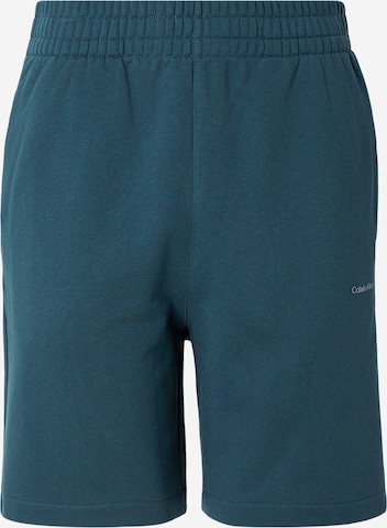 Pantalon 'NANO' Calvin Klein en vert : devant