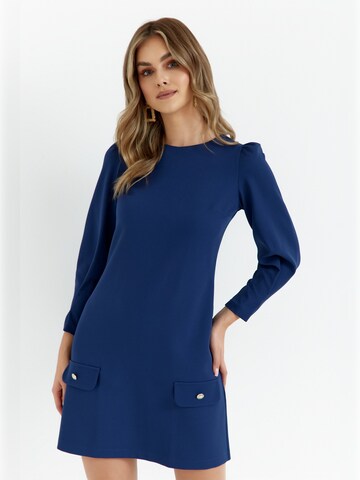 Makover - Vestido en azul: frente