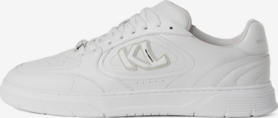 Sportbačiai be auliuko 'Kourtney' iš Karl Lagerfeld, spalva – balta, Prekių apžvalga