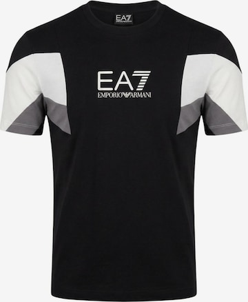 Maglietta '7M001603 AF12503' di EA7 Emporio Armani in nero: frontale