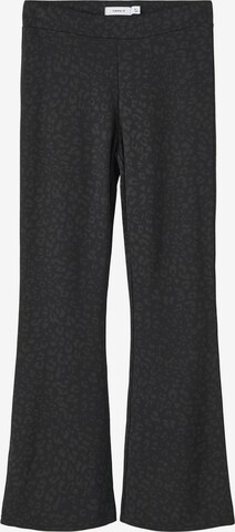 NAME IT Bootcut Hose 'TRIKKA' in Schwarz: predná strana