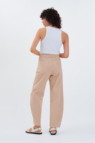 Aligne Loose fit Jeans in Beige