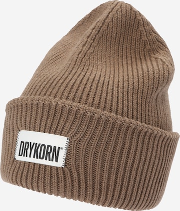 DRYKORN - Gorra 'Loah' en marrón: frente