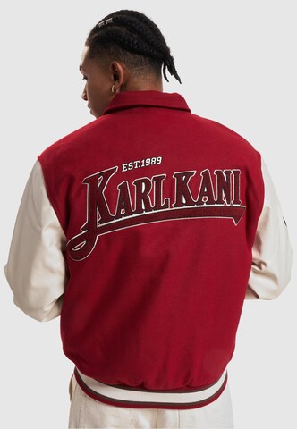 Karl Kani Between-Season Jacket 'Chest Signature' in Red