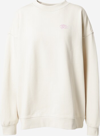 WEEKDAY Sweatshirt in Beige: predná strana