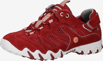 Allrounder Athletic Lace-Up Shoes in Red: front