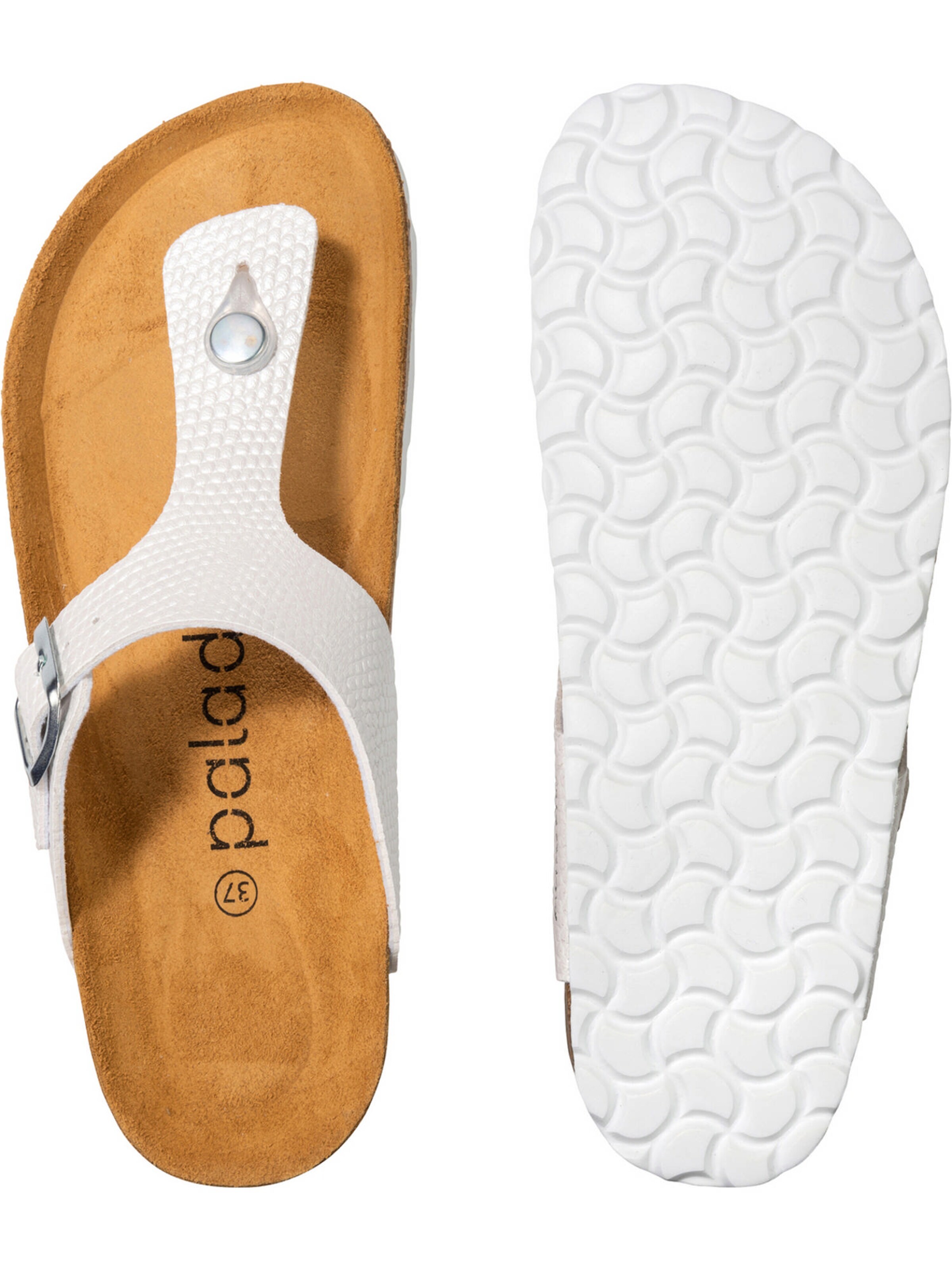 Palado T-Bar Sandals 'Kos Titano' in White