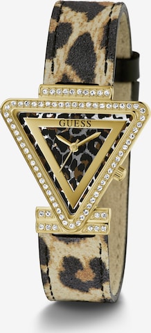 Orologio analogico ' FAME ' di GUESS in marrone: frontale