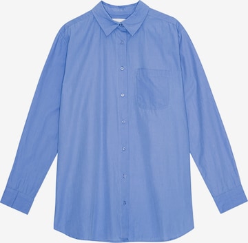 Camicia da donna 'Gaia' di moshi moshi mind in blu: frontale