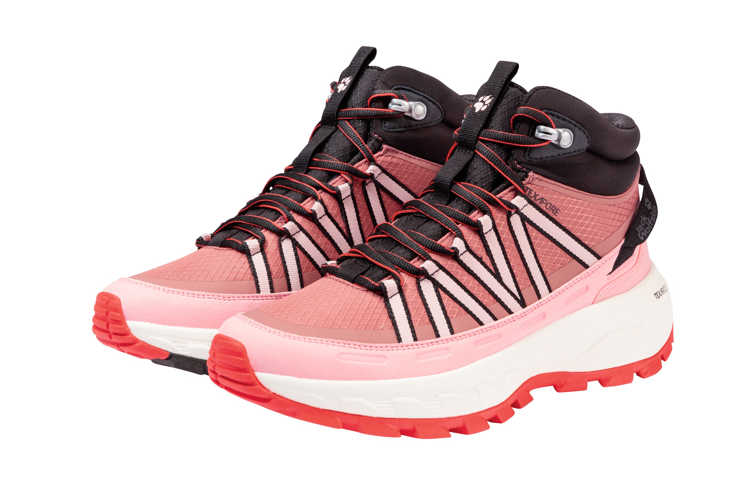 JACK WOLFSKIN Boots in Pink
