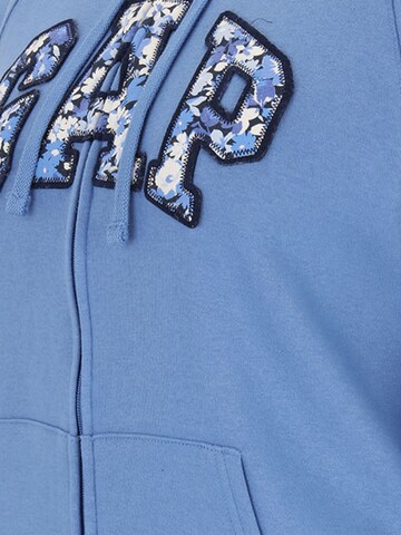Gap Tall Sweat jacket 'HERITAGE' in Blue