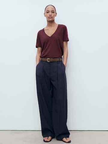 MANGO Shirt 'LINITO' in Red