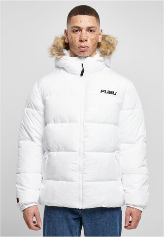 FUBU Jacke in Weiß: predná strana