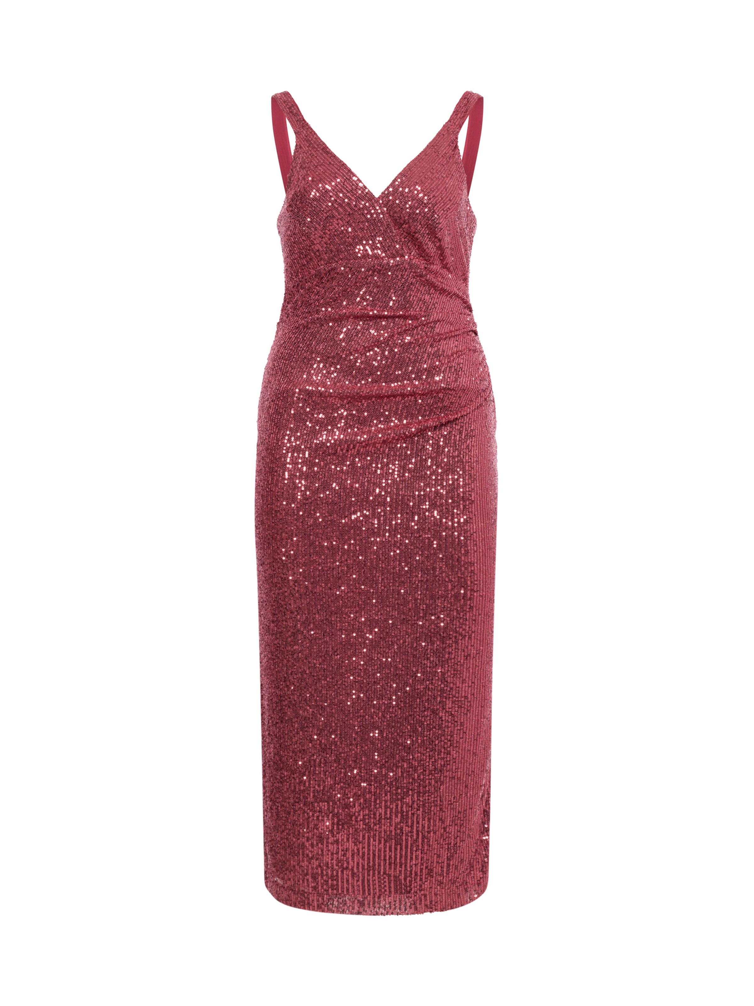 SWING Curve Kleid in Pink: Vorderseite