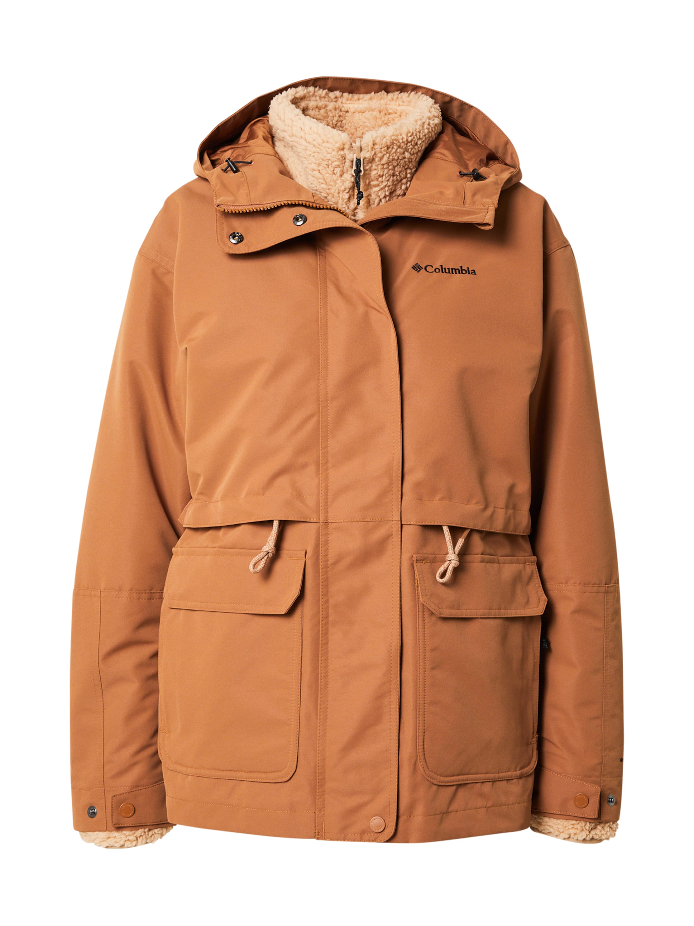 Veste outdoor 'Drop Ridge II' COLUMBIA en marron : devant