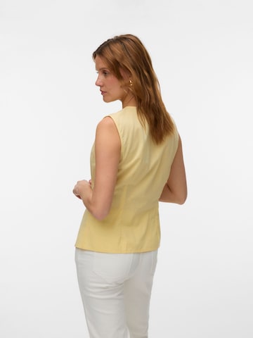 VERO MODA - Chaleco 'VMSELMA' en amarillo