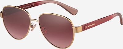 COACH Okulary przeciwsłoneczne '0HC7111' w kolorze złoty / burgundm, Podgląd produktu