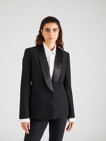 Blazer 'SARIAH' di Lauren Ralph Lauren in nero: frontale