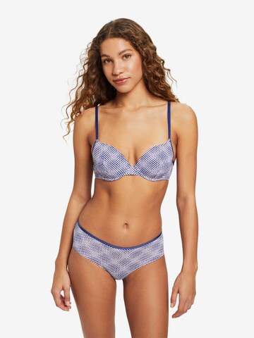 ESPRIT T-shirt Bra in Blue: front