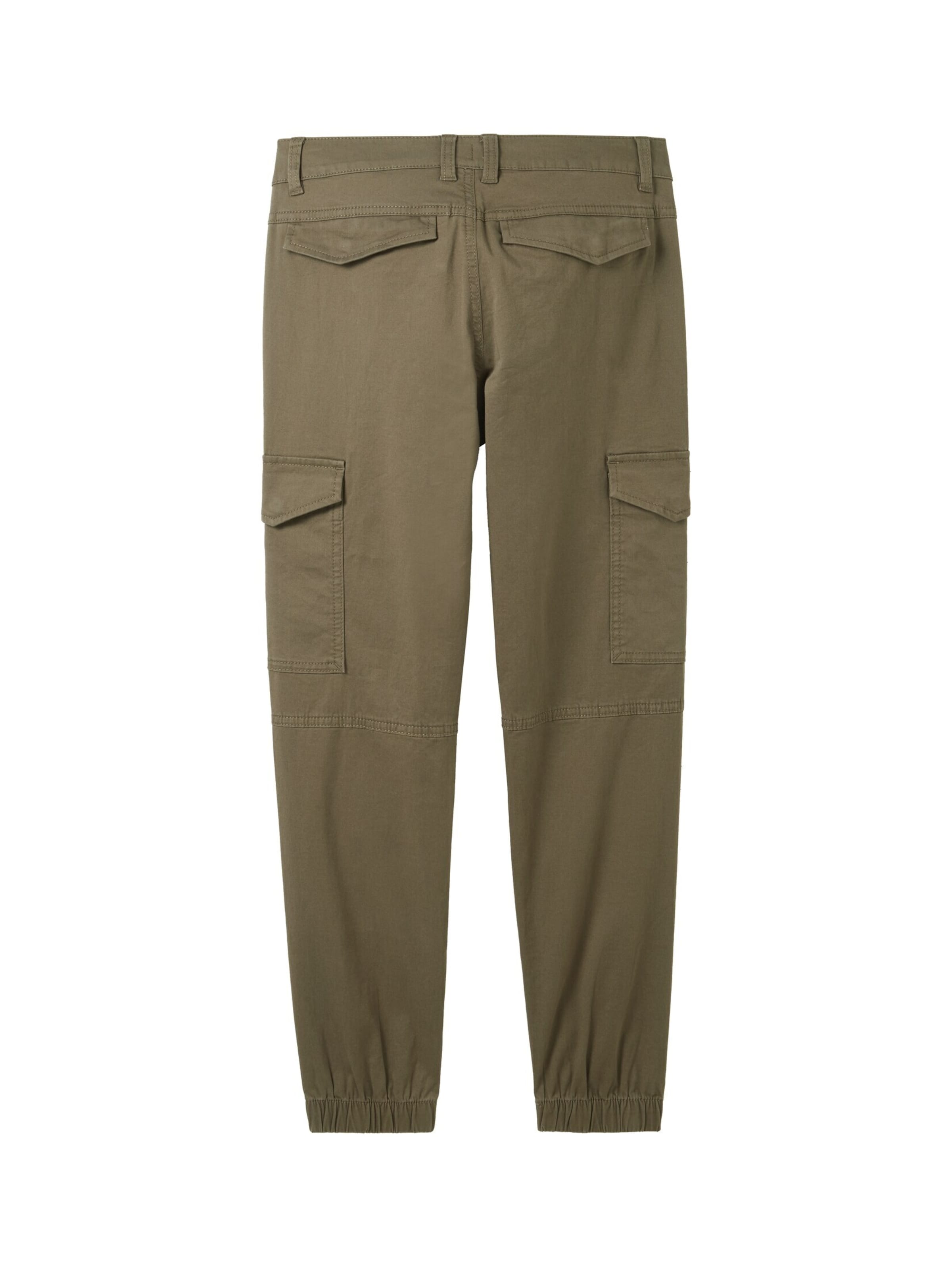 Regular Pantaloni de la TOM TAILOR pe verde