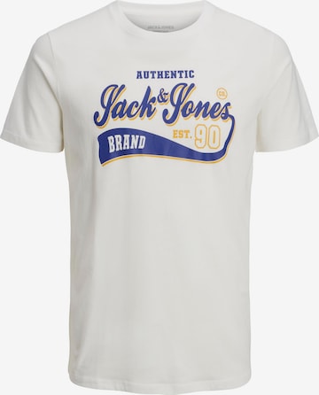 JACK & JONES T-shirt i vit: framsida