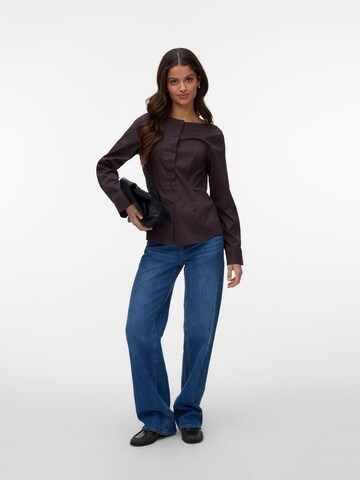 VERO MODA Blouse 'Alva' in Brown