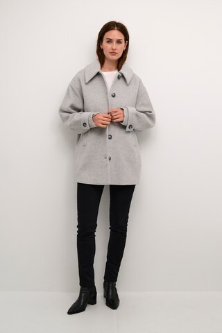 Kaffe Between-Seasons Coat 'Maja' in Grey