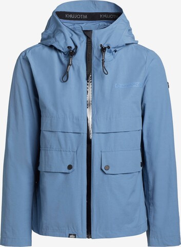 khujo Between-Season Jacket in Blue: front