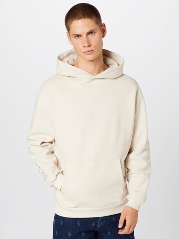 ABOUT YOU Limited Sweatshirt 'Otto' in Beige: front