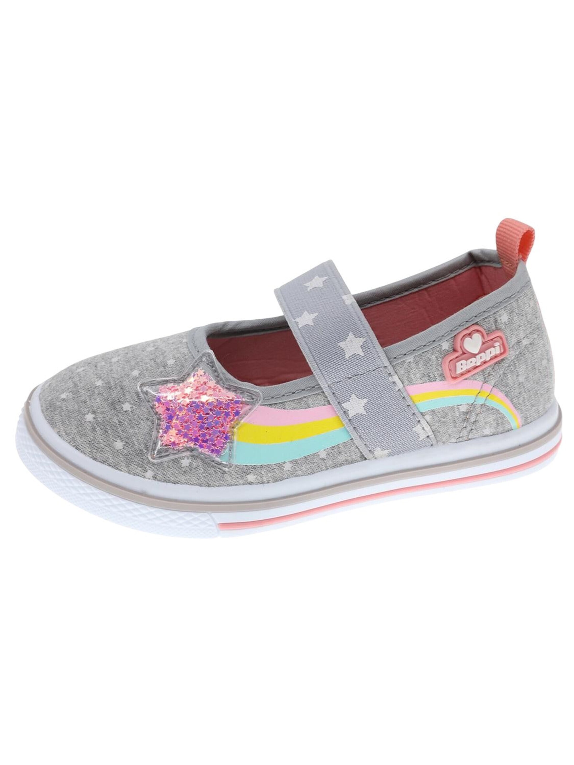 Beppi Trainers 'Canvas Shoe' in Grey: front